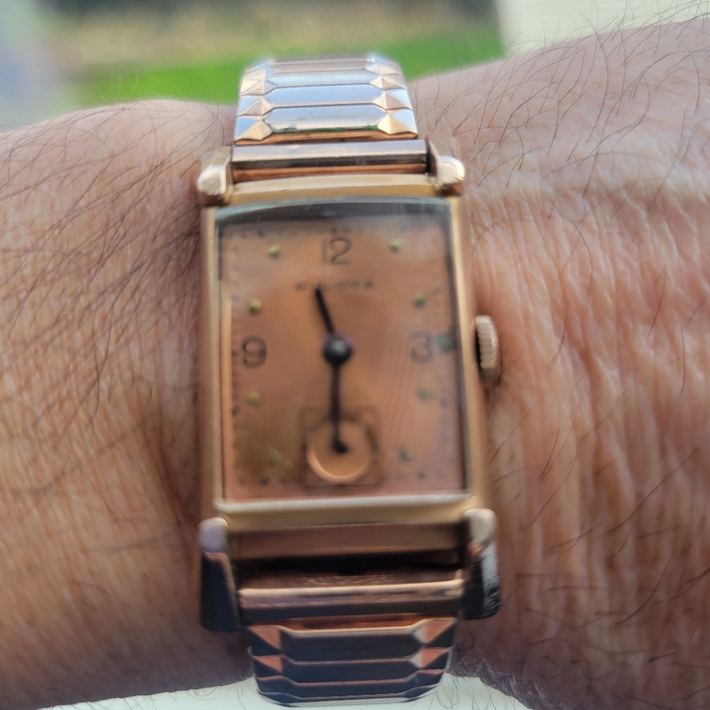 Gold Bulova Watch